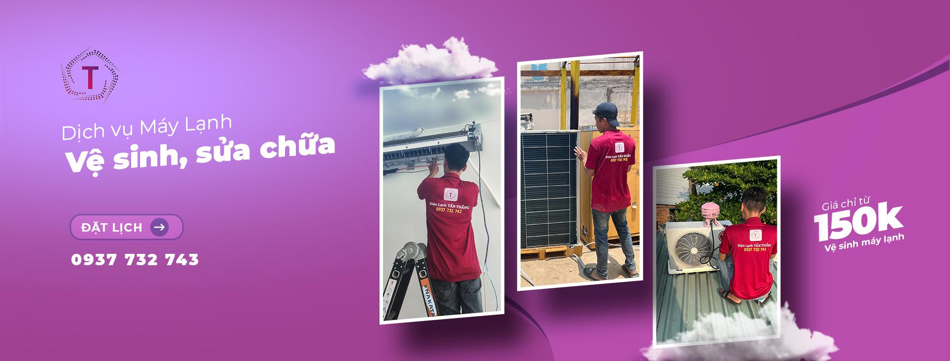Dịch vụ vệ sinh Máy Lạnh
